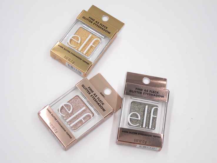 E.L.F. Fine as Fleck Glitter Eyeshadow Review & Swatches