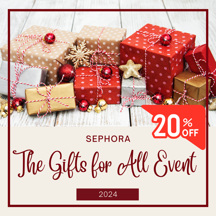 Sephora 20% Off The Gifts for All Event Is Another Kick in the Face for Rouge But Hey, It’s Savings! Sephora 20% Off The Gifts for All Event Is Another Kick in the Face for Rouge But Hey, It’s Savings!