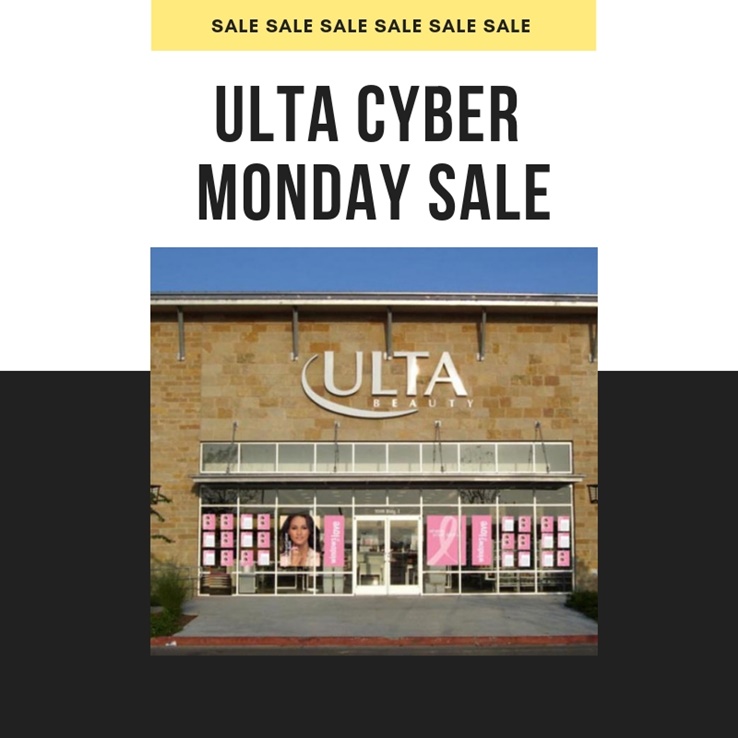 Ulta Cyber Monday 2024 Starts 1PM Today Ulta Cyber Monday 2024 Starts 1PM Today