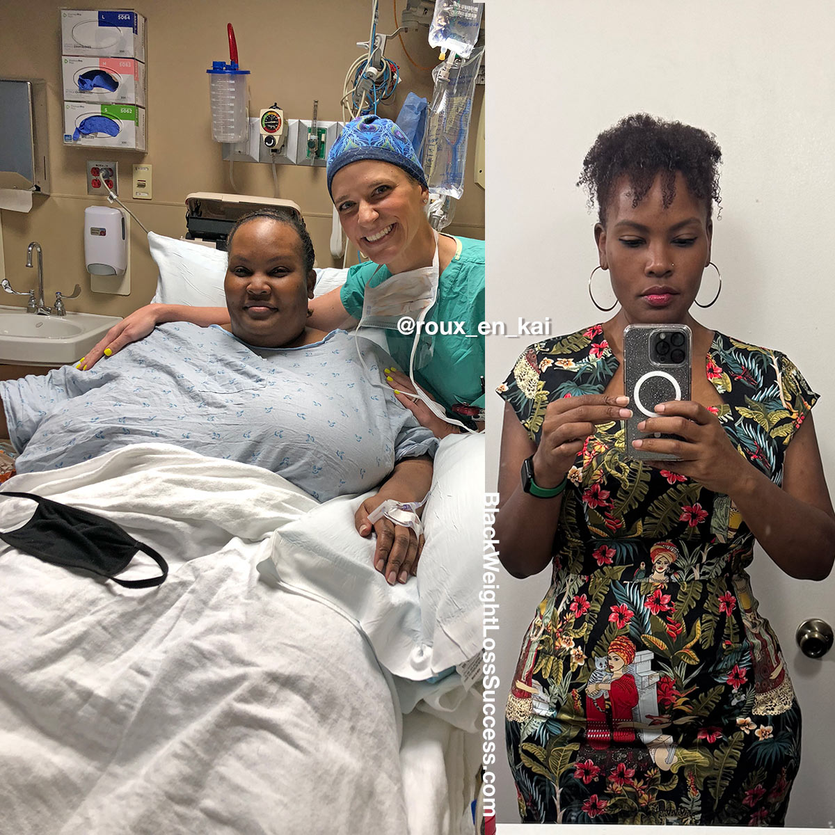 Kai lost 220 pounds | Black Weight Loss Success