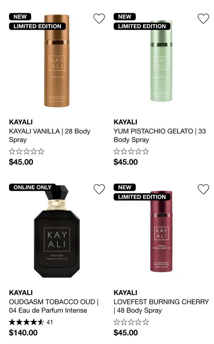 Kayali Body Sprays Coming for Spring and I’m Just Eh Kayali Body Sprays Coming for Spring and I’m Just Eh