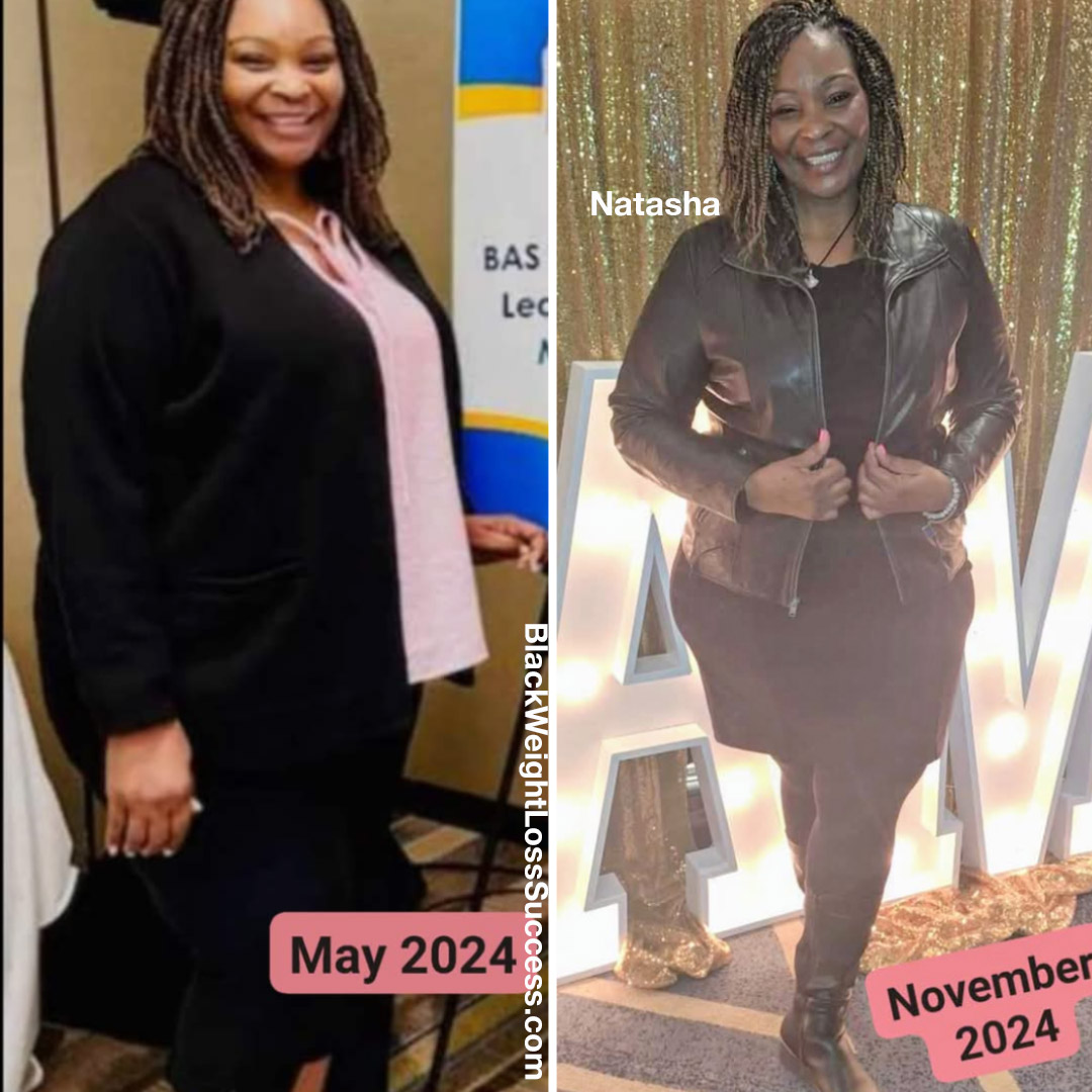 Natasha lost 26 pounds | Black Weight Loss Success