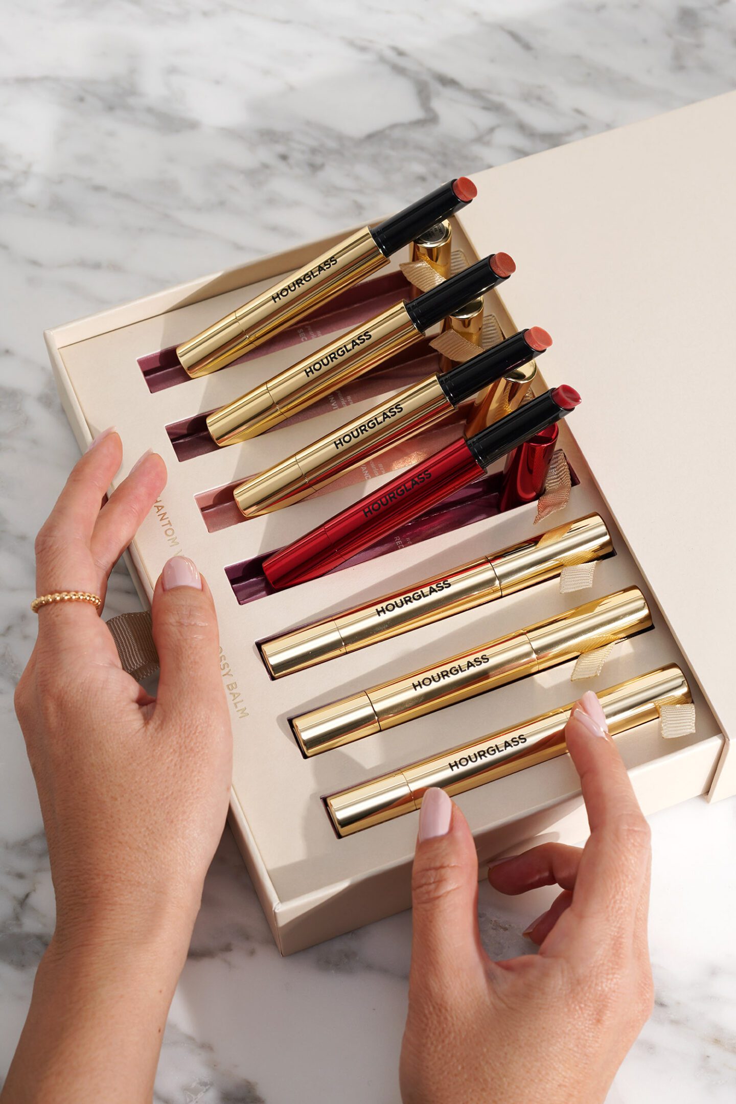 Hourglass Phantom Volumizing Glossy Lip Balm – New Shades