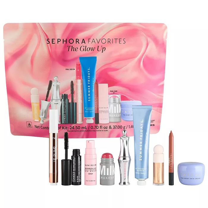 Sephora Glow Up Kit 50% Off Today Plus Price Matching Ulta 21 Days of Beauty