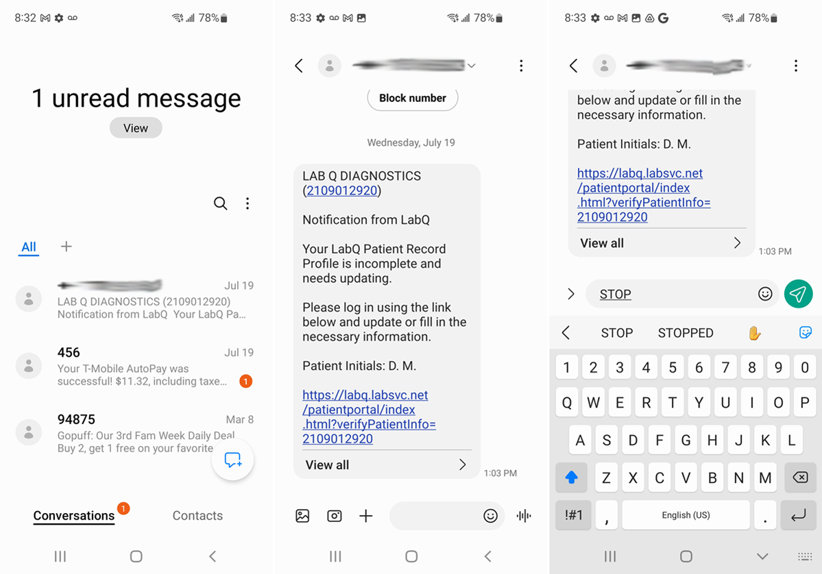 Stop Robotexts: How to Block Smishing and Spam Text Messages