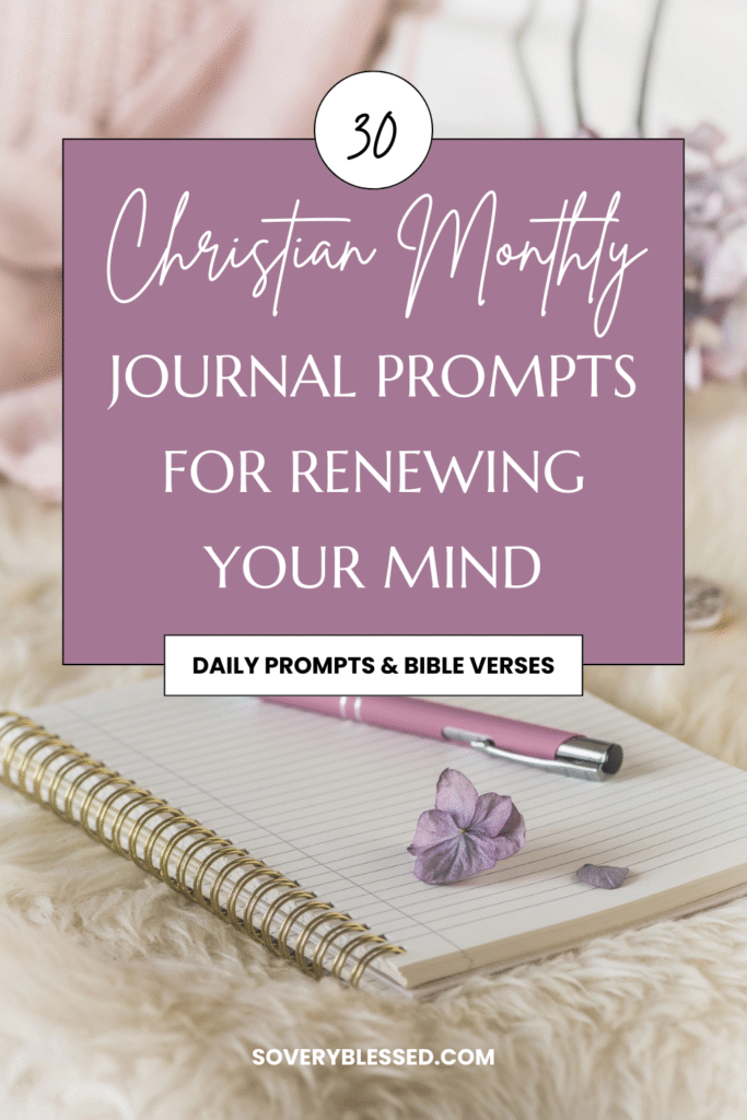 Christian Monthly Journal Prompts – June 2025