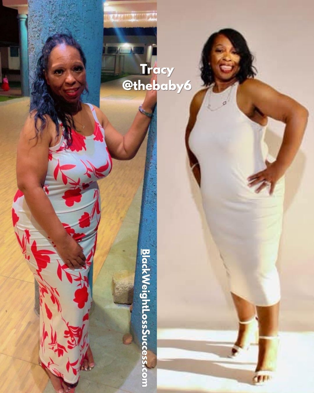 Tracy lost 81 pounds | Black Weight Loss Success