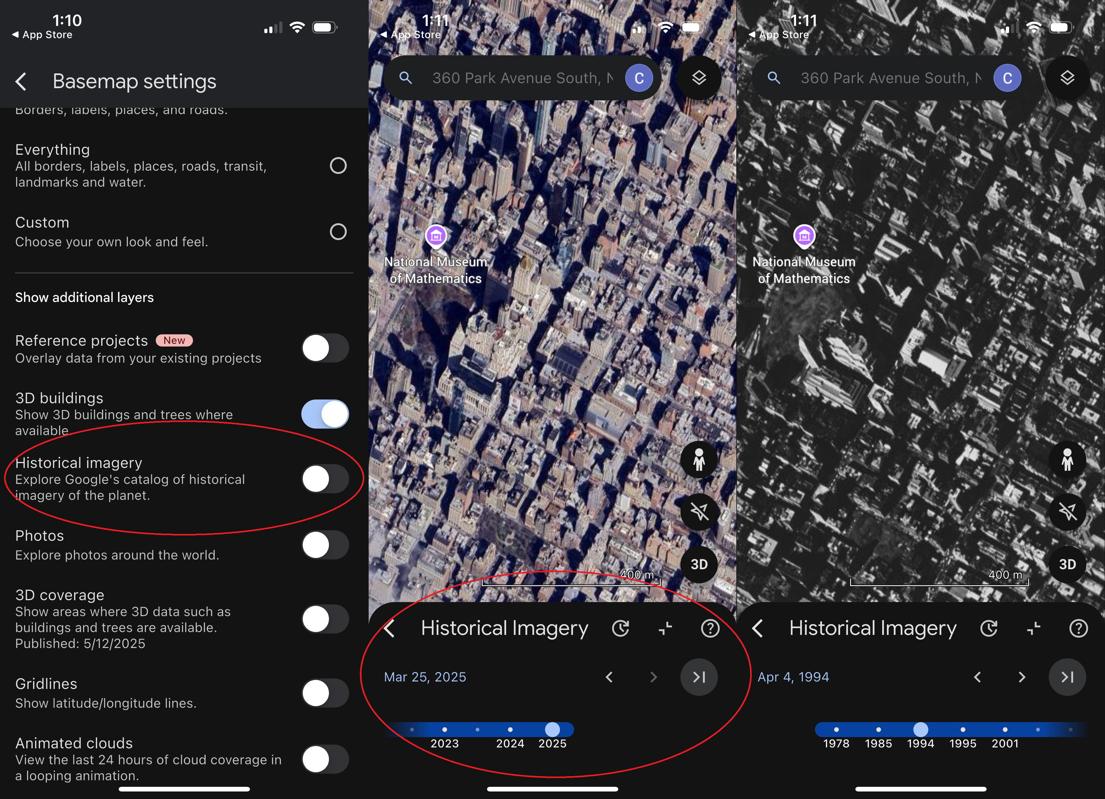 Bored? This Easy-to-Miss Google Earth Feature Lets You Travel Back in Time Bored? This Easy-to-Miss Google Earth Feature Lets You Travel Back in Time
