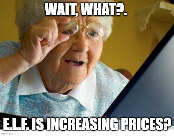 E.L.F. Cosmetics Price Increase Set for August 1st E.L.F. Cosmetics Price Increase Set for August 1st
