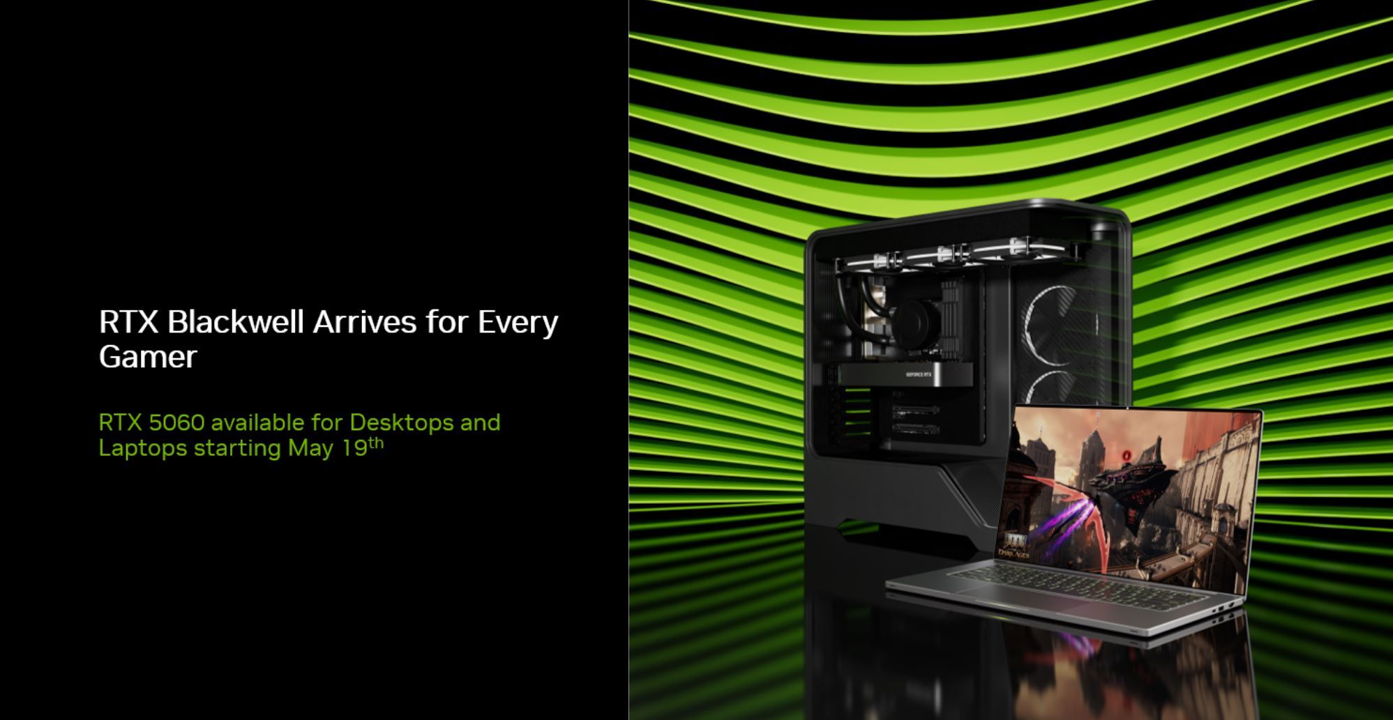 Nvidia’s RTX 5060 For Laptops and Desktops Promises 100-Plus Frame Rates Nvidia’s RTX 5060 For Laptops and Desktops Promises 100-Plus Frame Rates