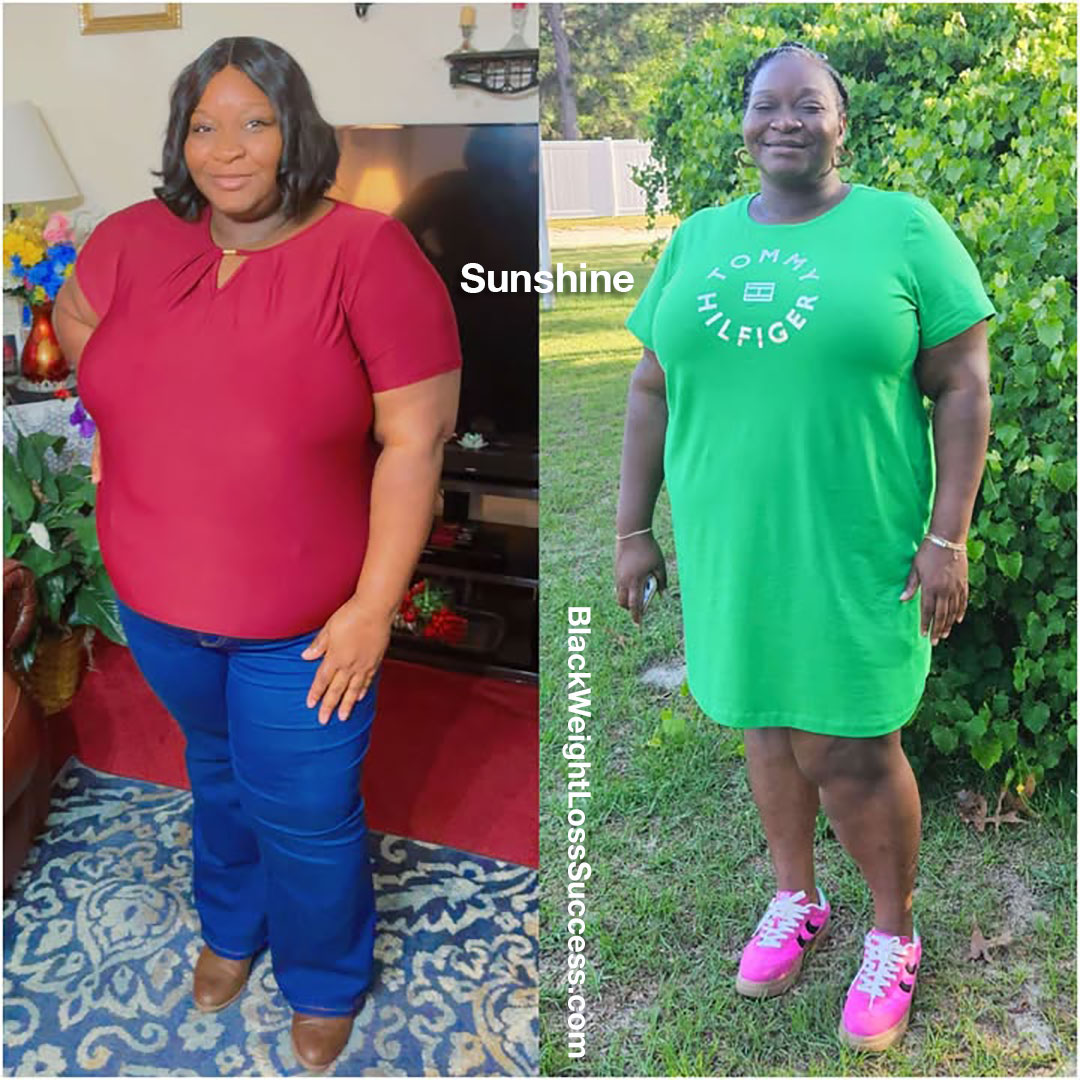 Sunshine lost 50 pounds – Black Weight Loss Success Sunshine lost 50 pounds – Black Weight Loss Success