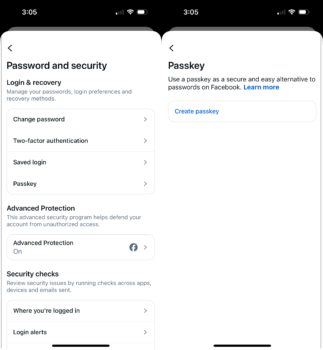 Facebook Finally Lets You Sign in With a Passkey, But Not Everywhere