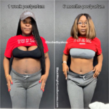 Alexa lost 58 pounds | Black Weight Loss Success