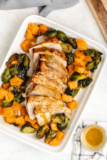 Sheet Pan Pork Tenderloin with Brussels Sprouts and Butternut Squash