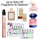 Up to 50% Off Fragrance at Sephora